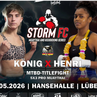 Fünf Runden Dauerfeuer: DM im Pro Muay Thai